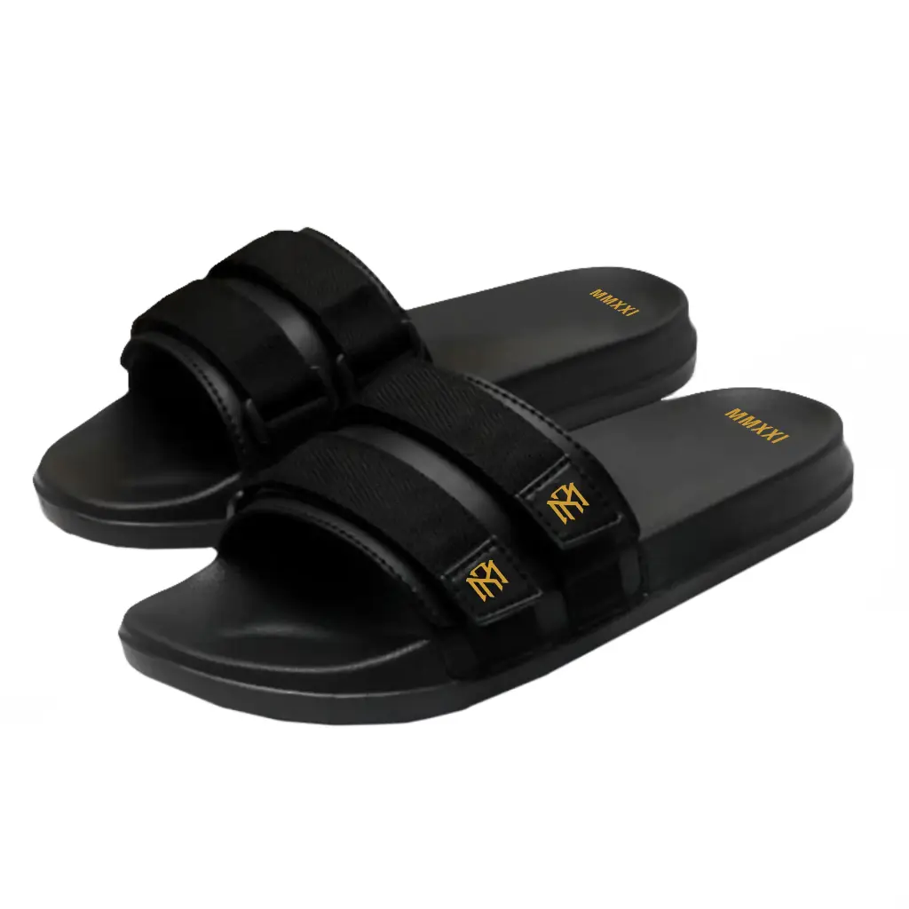 Blaydes Gold Slippers