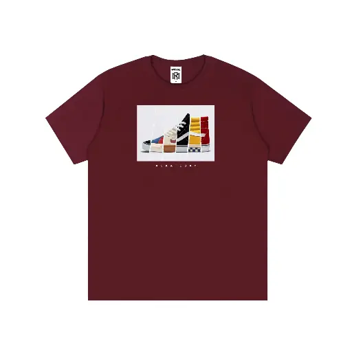 Skate Day Maroon T Shirt